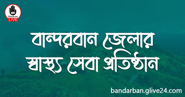 বান্দরবান জেলার স্বাস্থ্য সেবা প্রতিষ্ঠা